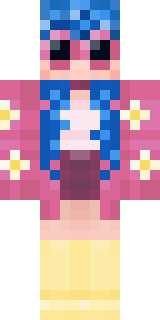 Скин Майнкрафт Игрока Blue_natic
