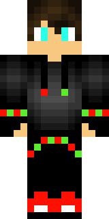 Скин Майнкрафт Игрока Neonblack