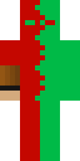Скин Майнкрафт Игрока RED_GREEN_MAN