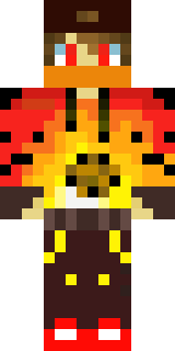 Скин Майнкрафт Игрока SkullFlameRJ