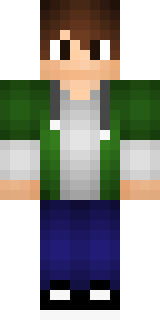 Скин Майнкрафт Игрока greeen