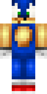 Скин Майнкрафт Игрока sonic